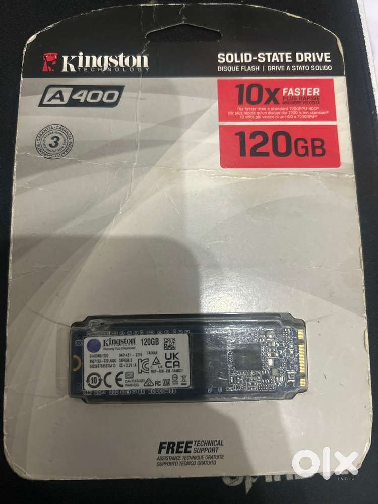 Kingston A400 120G Sata M.2 2280