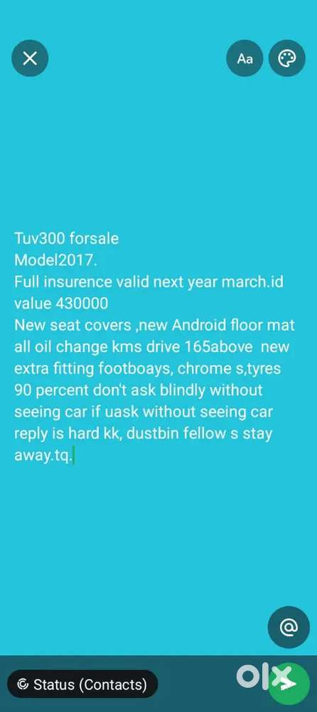 Mahindra Tuv 300 2017 Diesel Come And See Then After Ask Price
