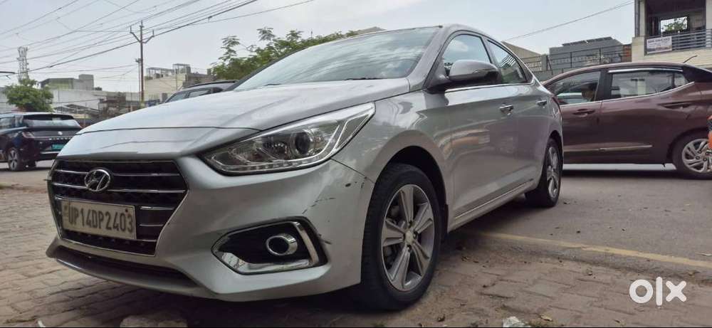 Hyundai Verna Top Model Manual Petrol Sxo Silver