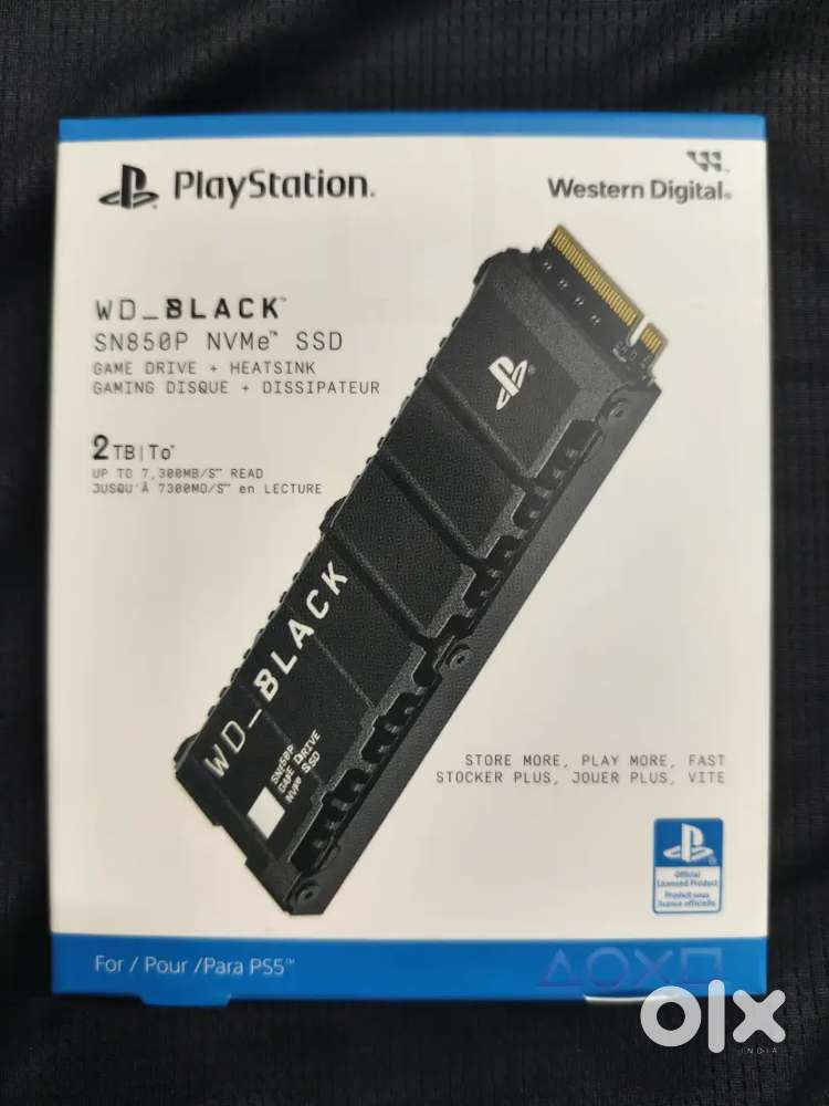 Western Digital 2TB ssd for PS5