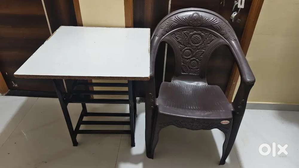 Table and chair