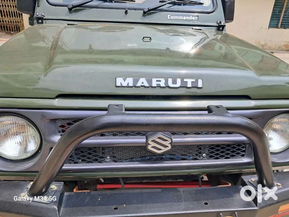 Maruti Suzuki Gypsy 2013 Petrol Army Green Soft Top