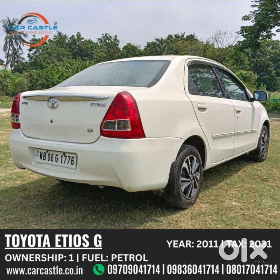Toyota Etios 2010-2012 G, 2011, Petrol