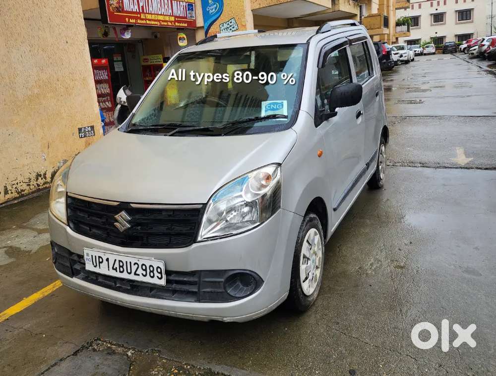 Cng Company Green Wagon R 2012 September Good Condition Central Lock