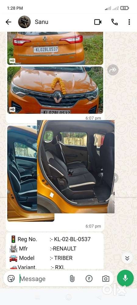 Renault Triber Rxl 2019