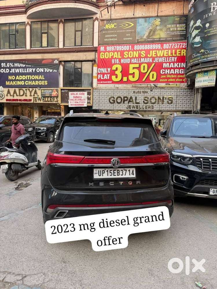 Mg Hector Plus Sharp Pro 2.0 Turbo Diesel 6 Str Dual Tone, 2023, Die..