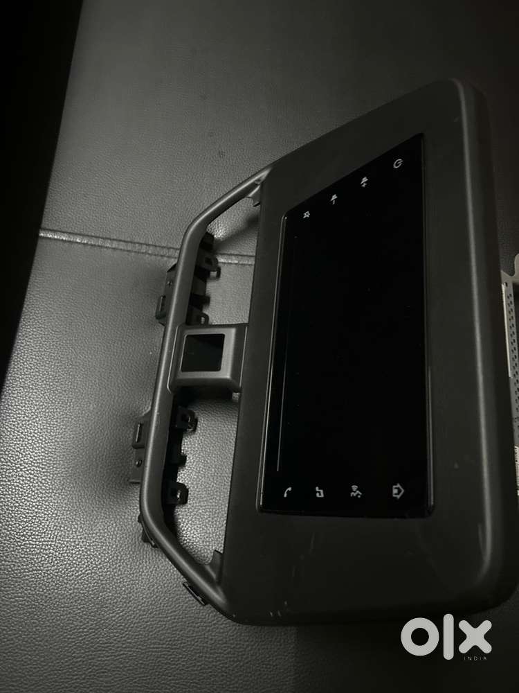 Infotainment Touch Display Of Toyota Taisor