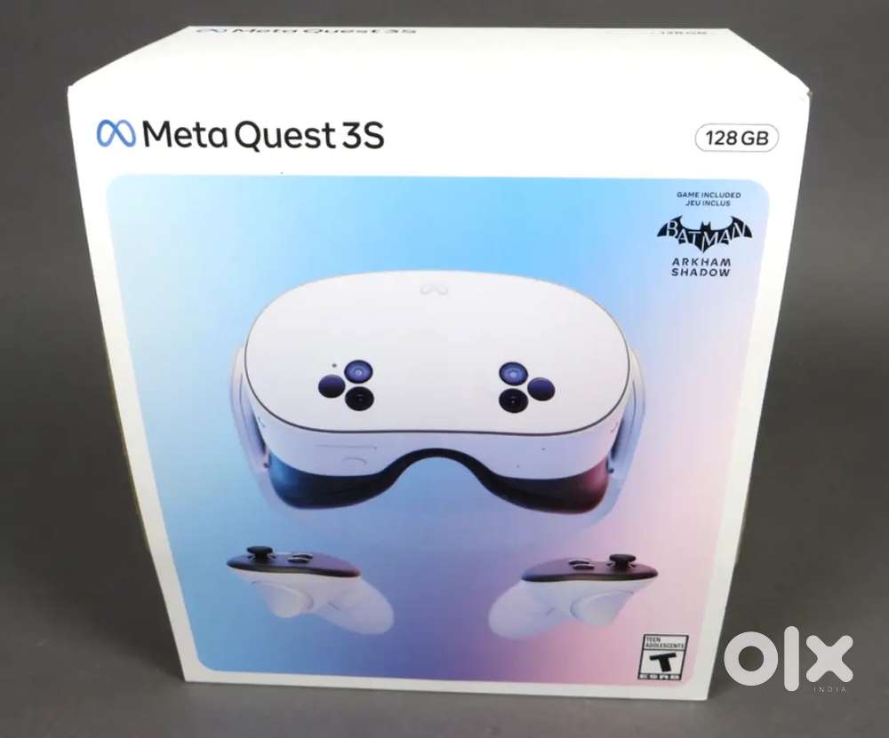 Meta Quest 3S 128GB Mixed Reality Headset + Controllers, Complete