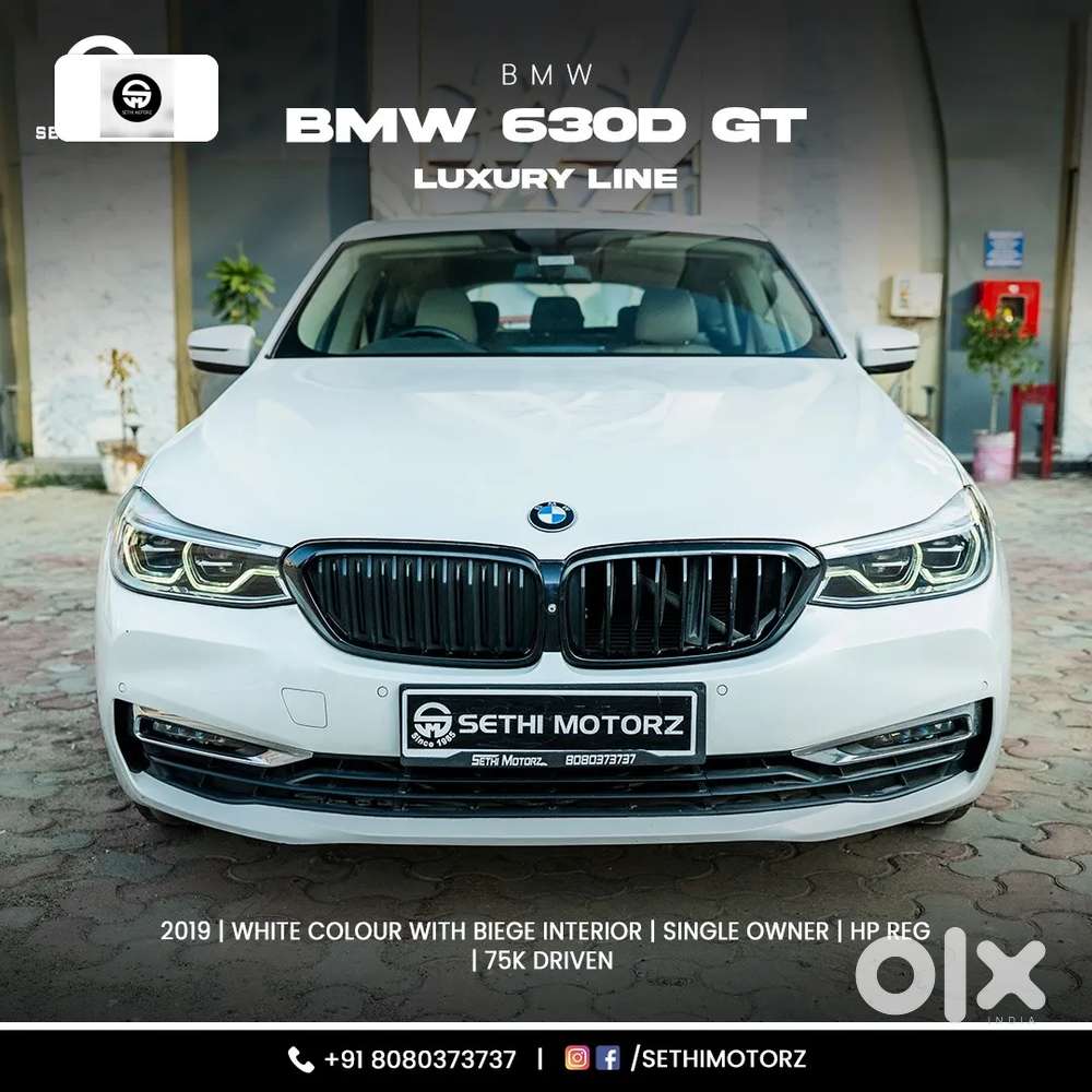 Bmw 6 Series 3.0 Gt 630d Luxury Line, 2019, Diesel