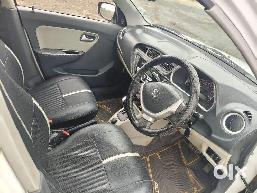 White Colour Alto K10 Automatic