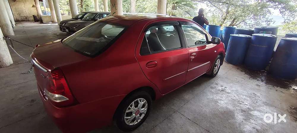 Toyota Etios (red) - Hp 03 Registered - Well Maintained Car For Sale