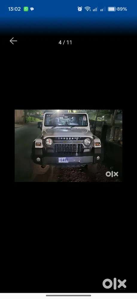 Mahindra Thar 2024 Diesel Well Maintained Rwd