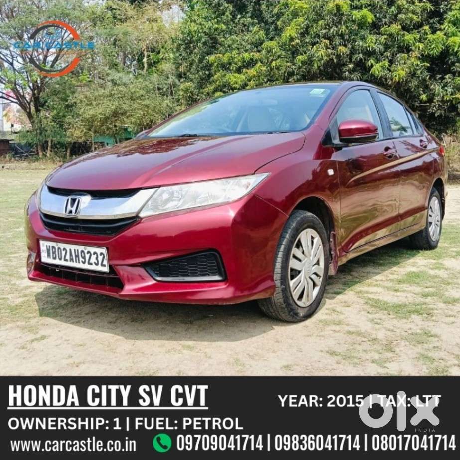 Honda City Sv Cvt, 2015, Petrol