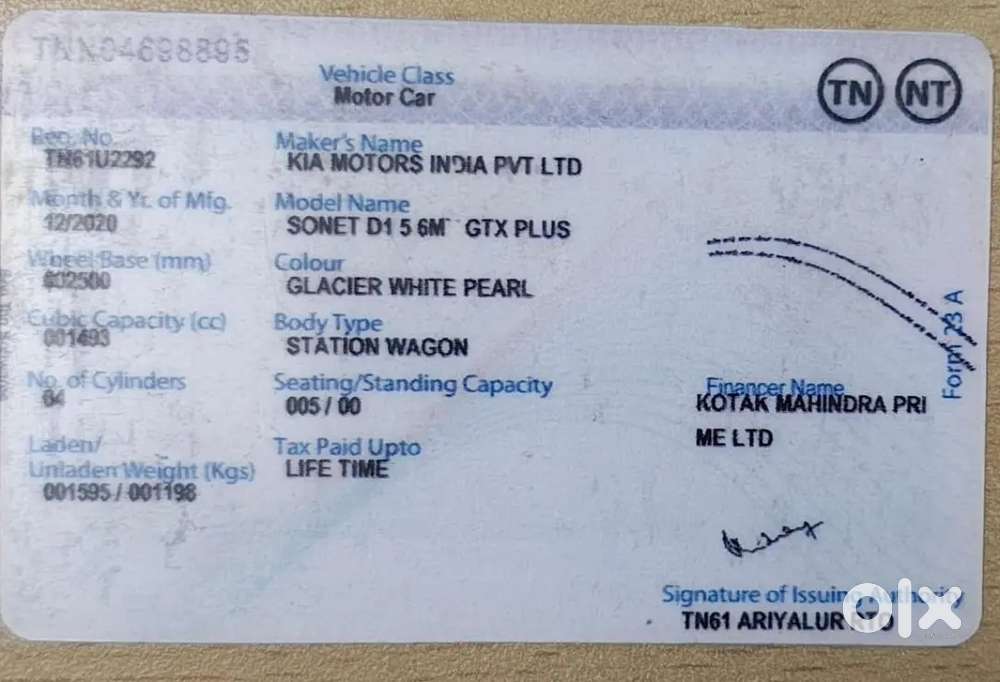 Kia Sonet 2020 Diesel Well Maintained