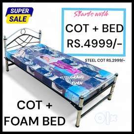 Steel Bed Buy Sell Used Beds Wardrobes in Singaperumalkoil OLX