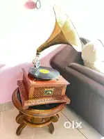 Antique working gramophone