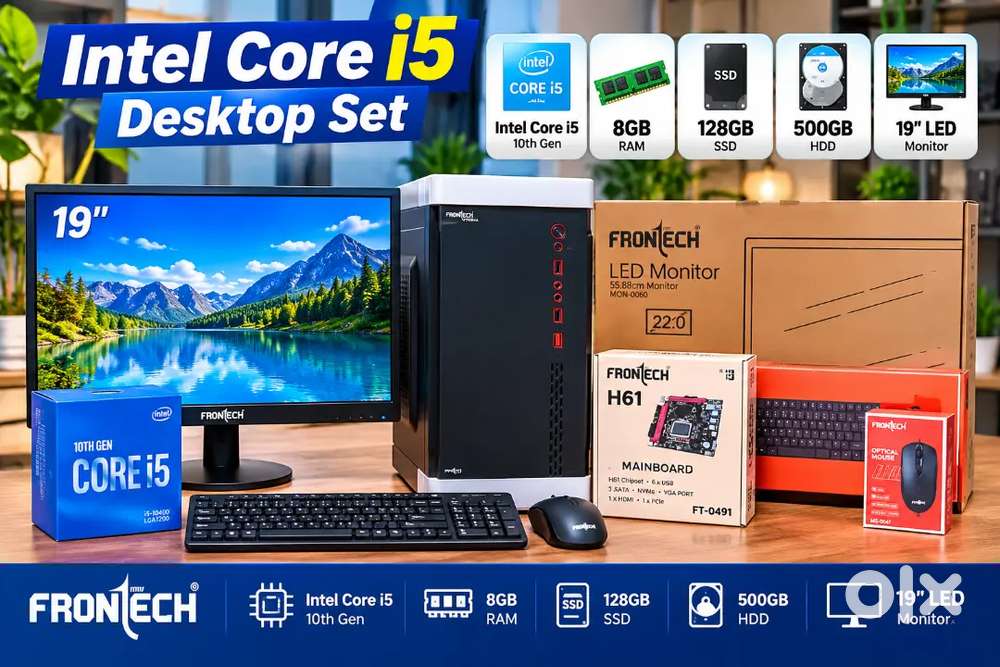 NEW FULL SET DESKTOP Computer FOR SALE