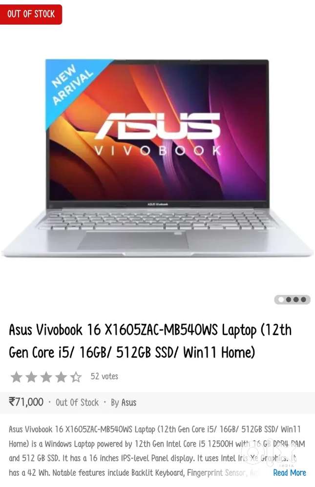 Asus Vivobook 16