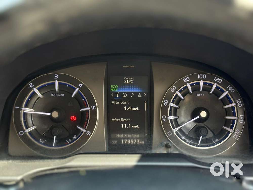 Toyota Innova Crysta 2.4 V 8 Str, 2018, Diesel