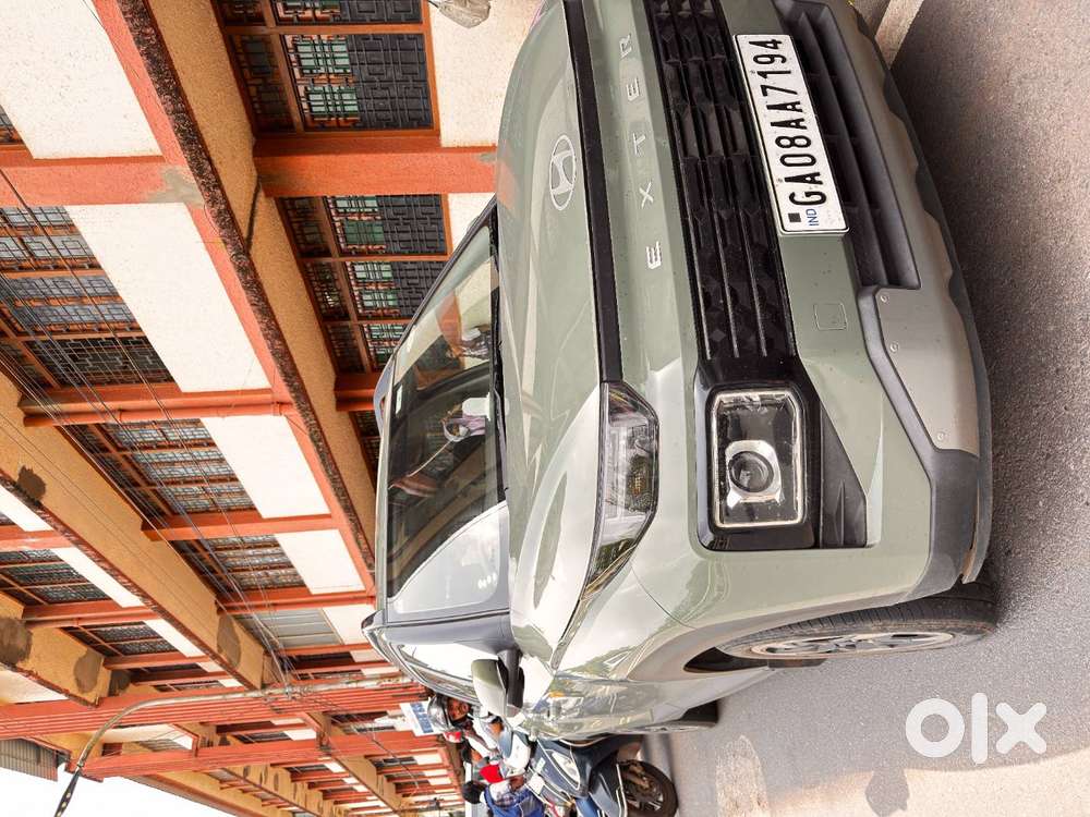 Khaki Colour Hyundai Exter Sx 1.2mt In Well Maintained, Good Condition