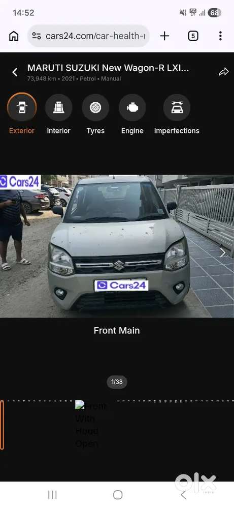 Maruti Suzuki Wagon R 2021 Petrol 73500 Km Driven