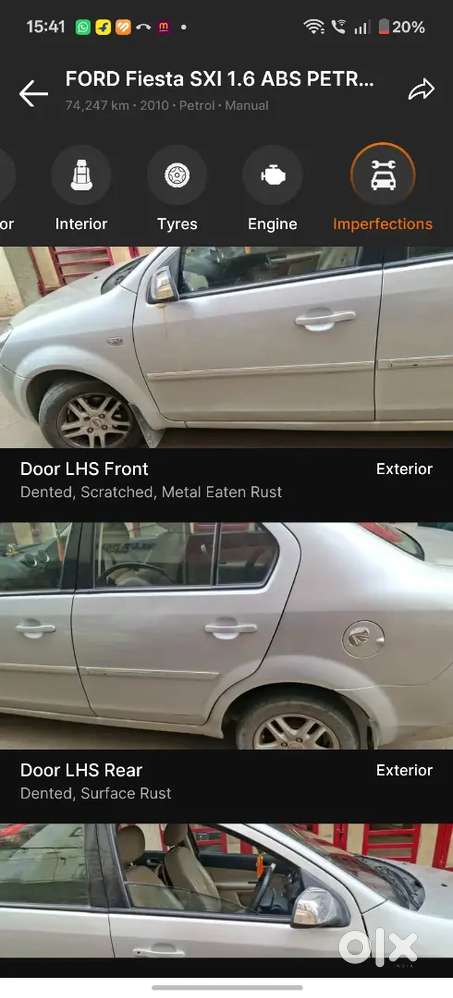 Ford Fiesta Sxi 2010 Petrol Manual