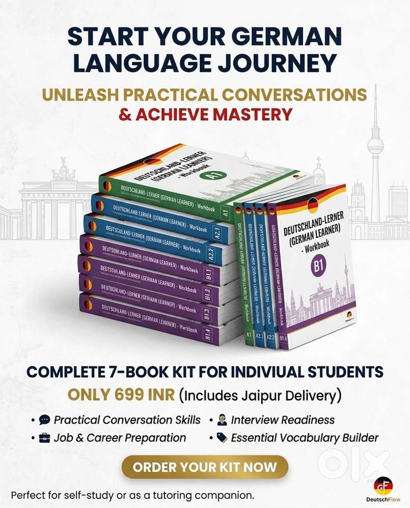 Wholesale Pack: 24 Sets German Language Workbooks @ ₹3,999