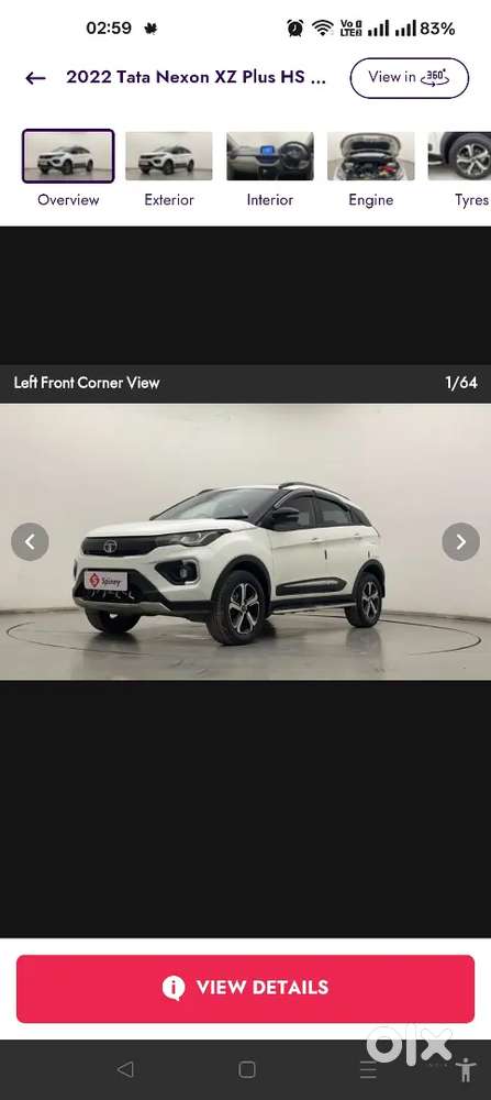 Tata Nexon 2022 Petrol 45000 Km Driven With Full Accessories