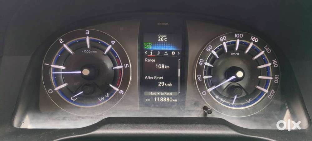 Toyota Innova Crysta Zx 2.4 Diesel 7 Seater, 2021, Diesel