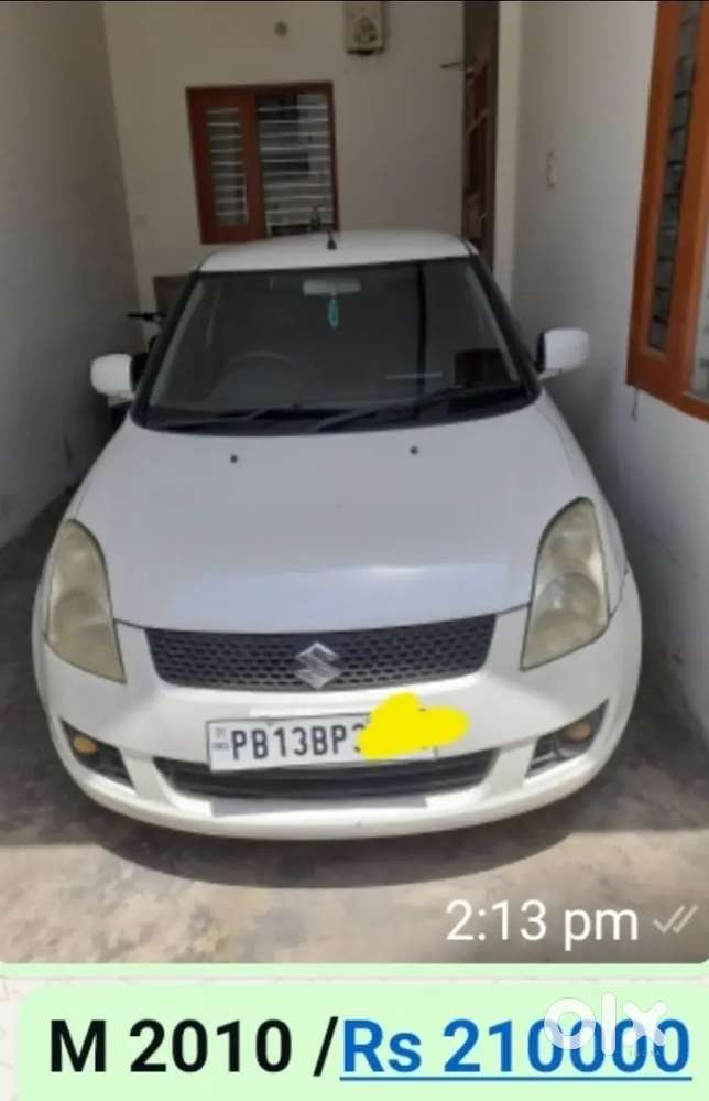 Swift ਡੀਜਲ ਵ੍ਹਾਈਟ ਕਲਰ 2010