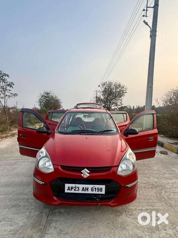 Alto 800 Red Colour Model2013