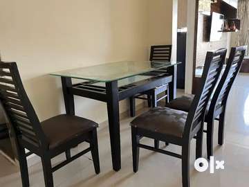 4 chair dining table best sale set olx