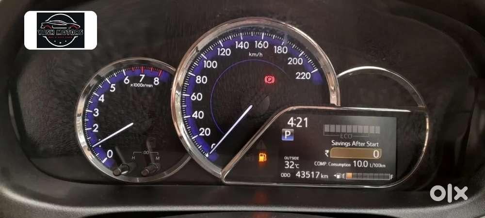 Toyota Yaris V Cvt, 2018, Petrol