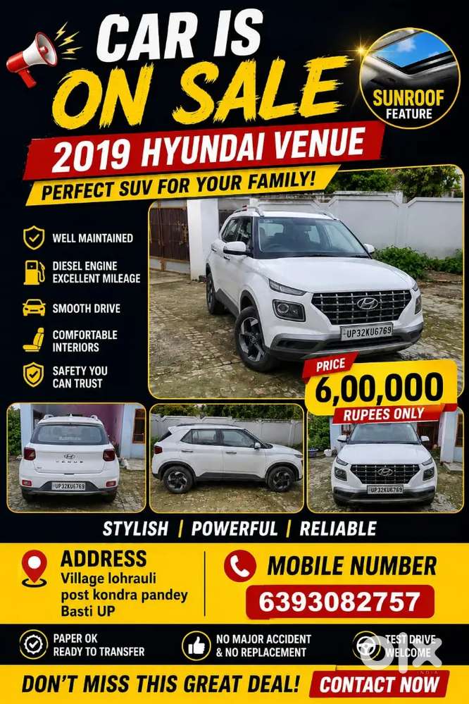 Hyundai Venue 2019 Diesel Manual