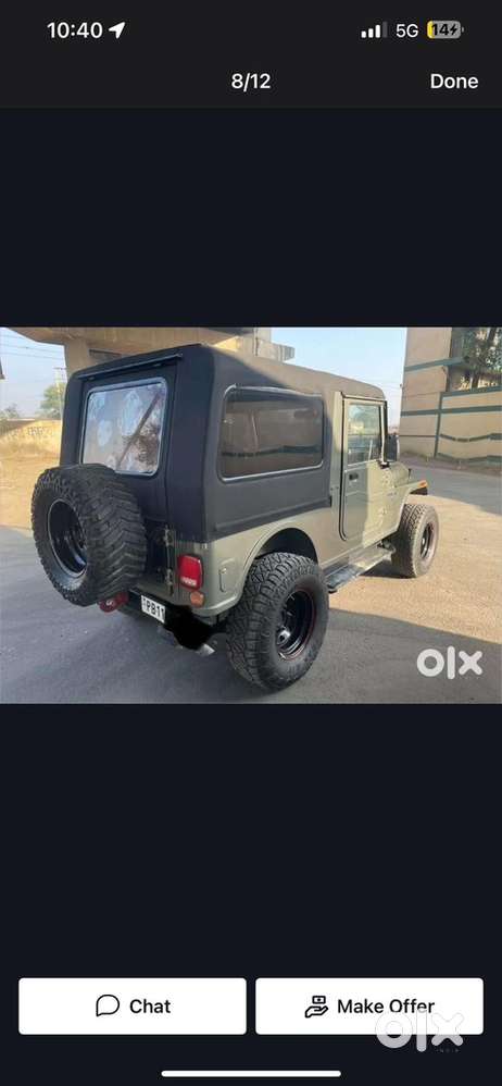 Mahindra Thar Diesel Manual 2013 Registered 2016