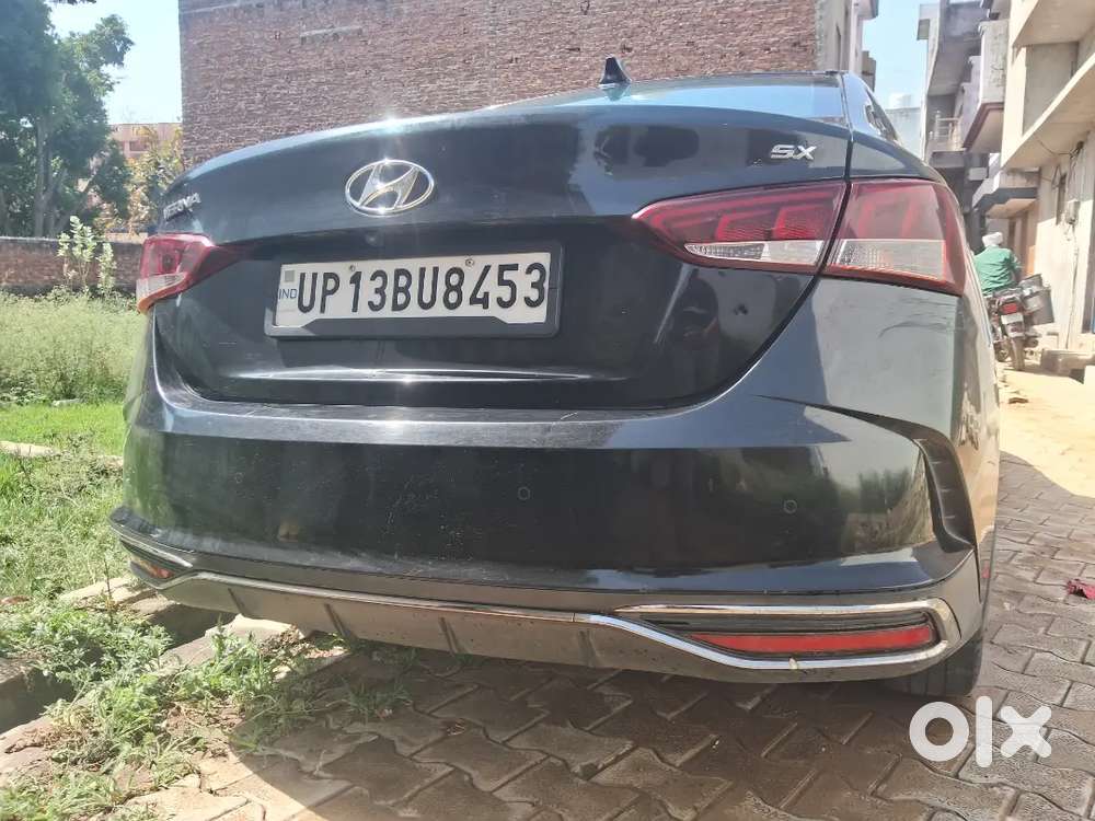 Sirf 10,00000 Mei Black Verna Sx Push Button Start And Sunroof Model