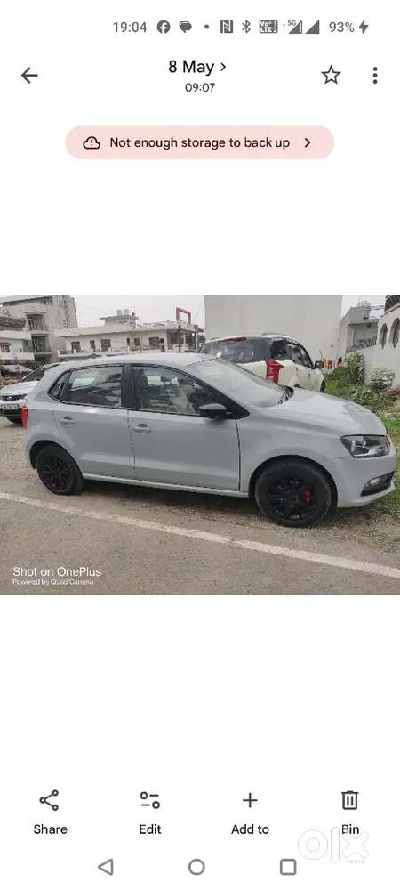 Polo With Custom Nardo Grey Paint Only One In Uttarakhand