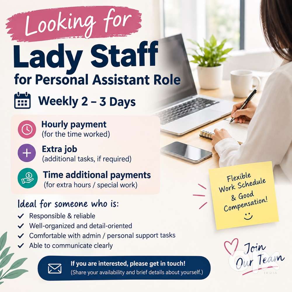 Personal assistance for a day - Give full day service to the client