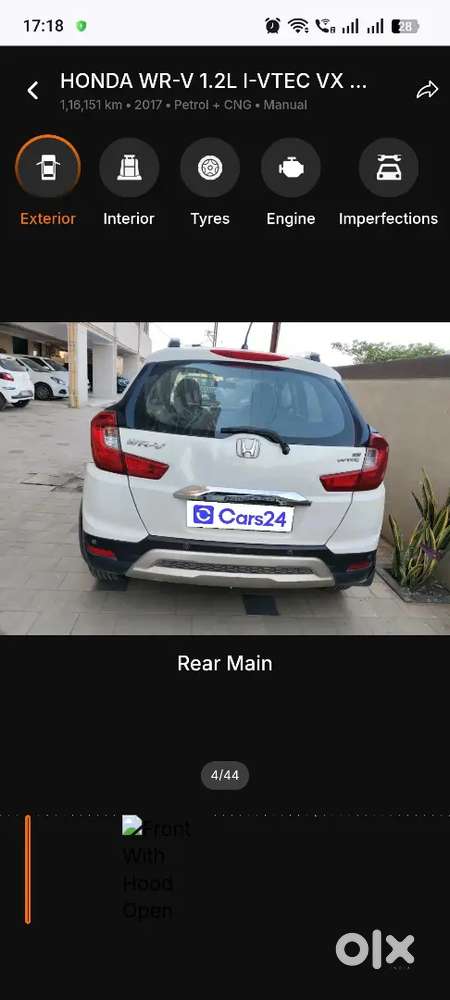 Honda Wr-v 2017 Petrol