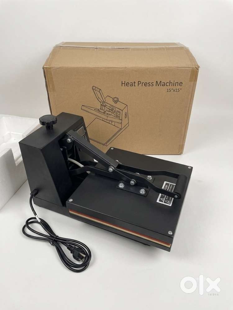 Digital 15 x 15 Flatbed Heat Press Machine for Sublimation & T-Shirt