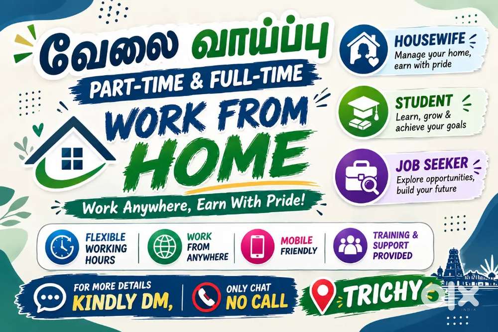 WORK FROM HOME OPPORTUNITY
