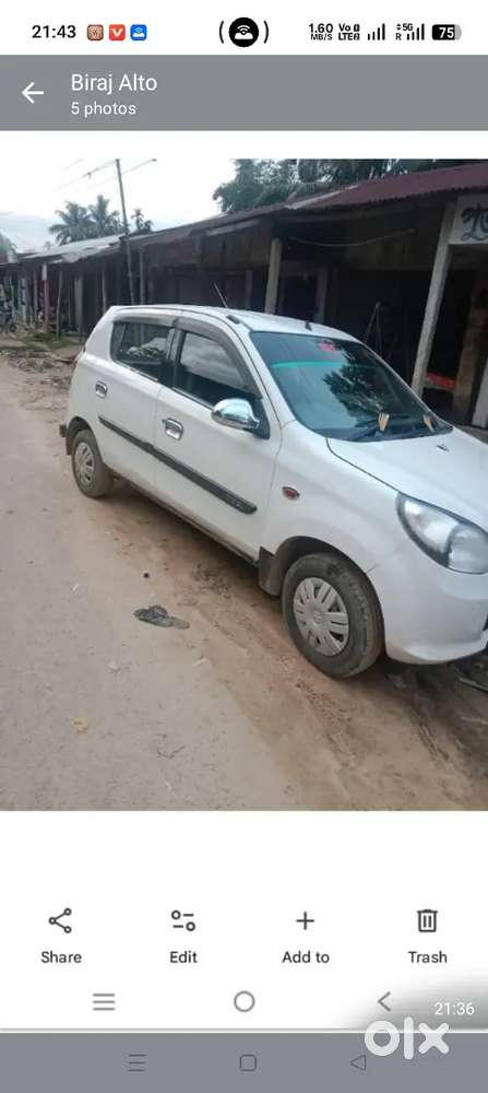 Maruti Suzuki Alto 800 2015 Base Variant