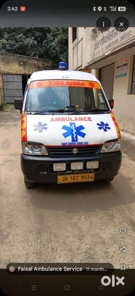 Maruti Suzuki Eeco Ambulance 2011model