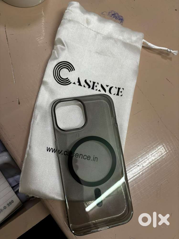 Anti yellow mag safe clear case iphone 15 crystal black titanium