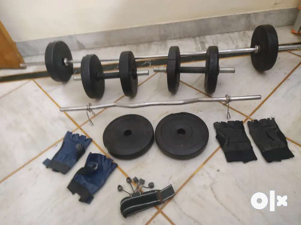 Second hand best sale dumbbells olx