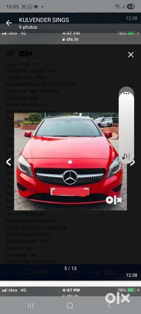 Mercedes-benz A-class Petrol 2016