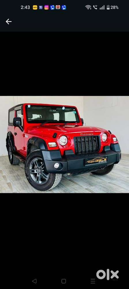 Mahindra Thar 2.0 Lx Hard Top Petrol At 4 Rwd, 2025, Petrol
