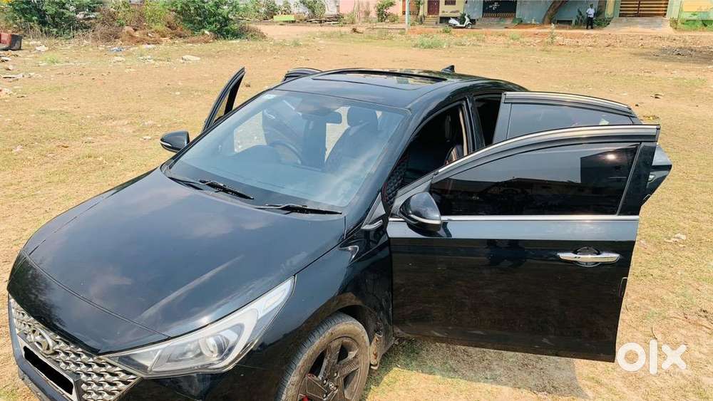 Hyundai Verna Sx 2021  Loaded  Black Beauty  Second Owner