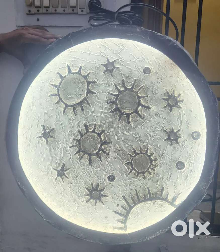 Moon lamp & miror moon lamp