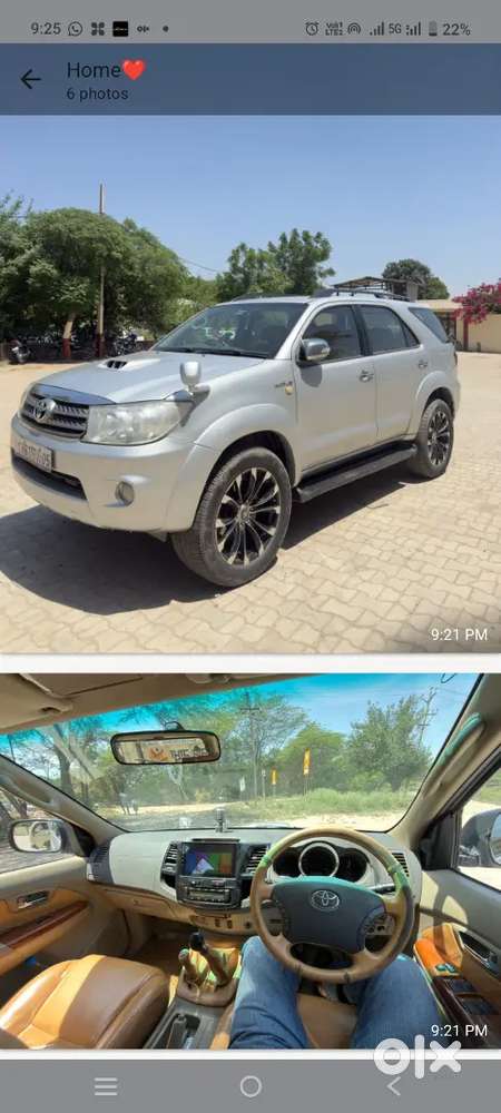 Toyota Fortuner Diesel 2011 Model